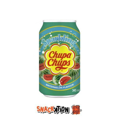 CHUPA CHUPS SPARKLING WATERMELON - Bevanda gassata ad Anguria 345 ml - Snackation