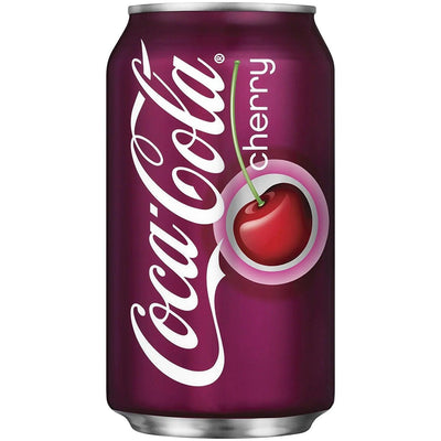 COCA COLA Cherry - Coca cola al gusto ciliegia 330 ml - Snackation