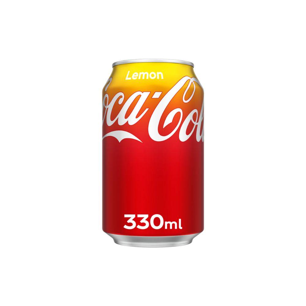 COCA COLA Lemon - Frizzante Freschezza al Limone 330ml - Snackation