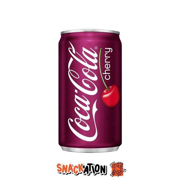 COCA COLA USA Cherry - Coca cola al gusto ciliegia 355 ml - Snackation