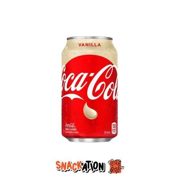COCA COLA USA VANILLA - Gusto coca cola e vaniglia 330 ml – Snackation