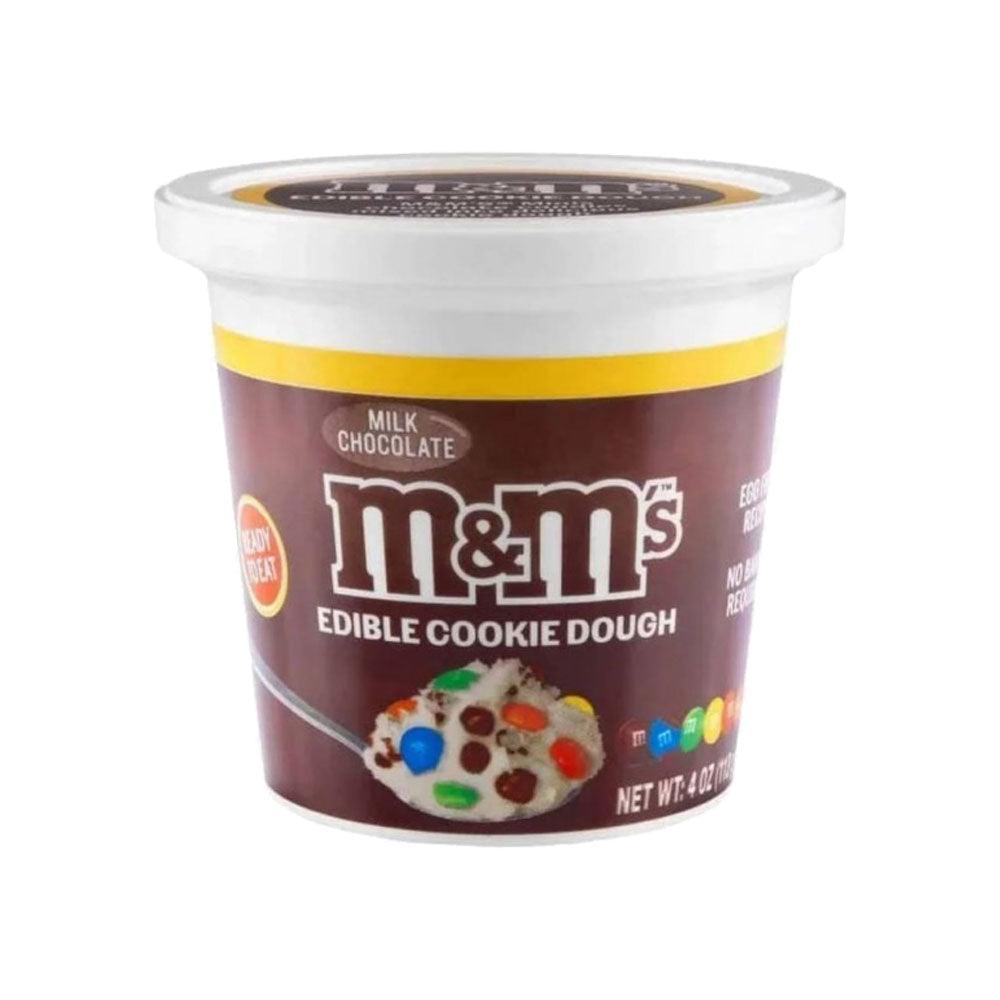 COOKIE DOUGH Edible M&Ms - Impasto per biscotti al gusto M&Ms (Non richiede cottura) 113 gr - Snackation
