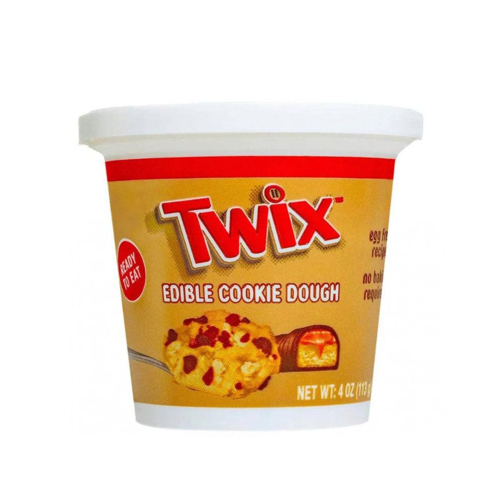 COOKIE DOUGH Edible Twix - Impasto per biscotti al gusto Twix (Non richiede cottura) 113 gr - Snackation