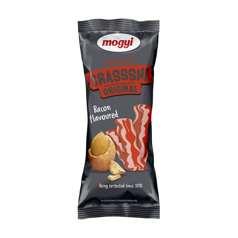 Crasssh! Original Bacon - Arachidi con copertura croccante al gusto bacon 60 gr - Snackation