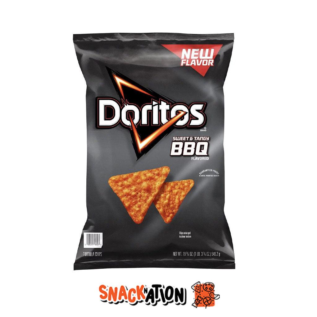 DORITOS BBQ Flavored - Chips tortillas di mais al gusto di Salsa Barbecue 140 gr - Snackation