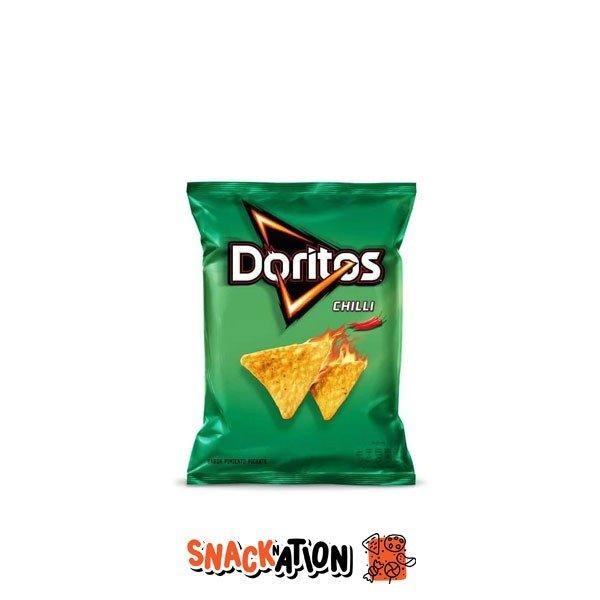 DORITOS Chilli - Snack di mais al gusto di peperoncino piccante 44 gr - Snackation