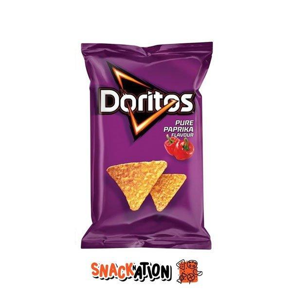 DORITOS Pure Paprika Flavour Chips - Chips tortillas di mais al gusto di paprika 170 gr - Snackation