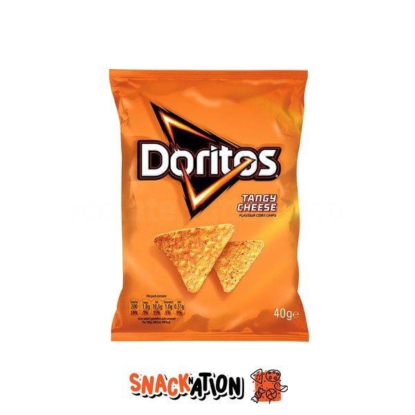 DORITOS Tangy Cheese - Chips tortillas di mais al gusto di formaggio 40 gr - Snackation