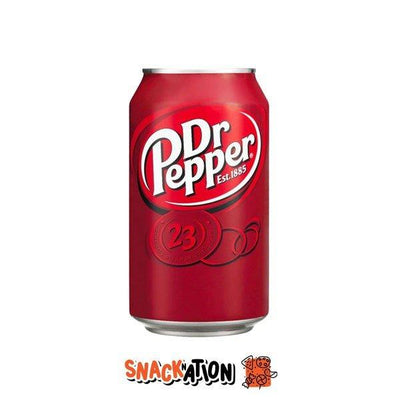 DR PEPPER - Bevanda gassata al gusto soda e ciliegia 330 ml - Snackation