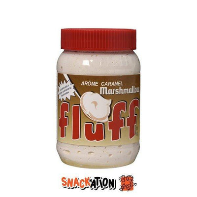 DURK FLUFF Marshmallow Fluff Caramel - Crema spalmabile al marshmallow e caramello 213 gr - Snackation