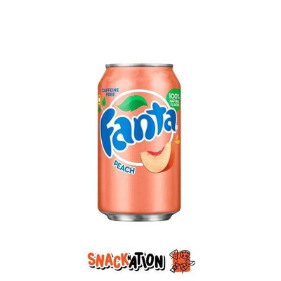 FANTA Peach - Bevanda gassata al gusto di pesca 355 ml - Snackation