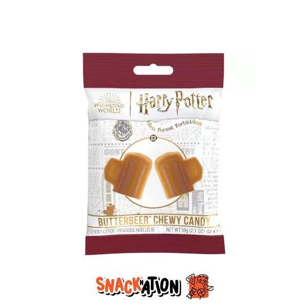 HARRY POTTER Butterbeer Chewy Candy - Caramelle Harry Potter gusto Burrobirra 59 gr - Snackation