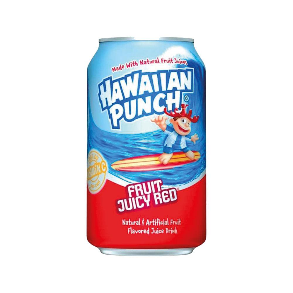 HAWAIIAN PUNCH Fruit Juicy Red - Bibita Americana al gusto di ananas, frutto della passione, papaya e guaiava 355 ml - Snackation