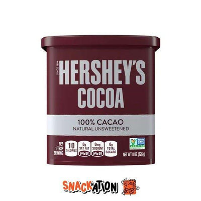 HERSHEY'S Cocoa - Cacao in polvere 226 gr - Snackation