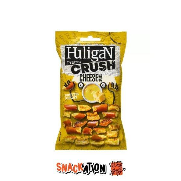 HULIGAN CRUSH Cheese - Pretzel al gusto di Formaggio 65 gr - Snackation