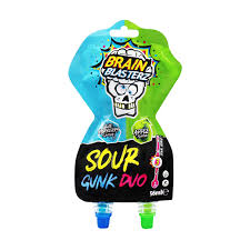 BRAIN BLASTERZ Sour Gunk Duo - una caramella liquida dal gusto estremamente aspro Lampone e Mela 56ml