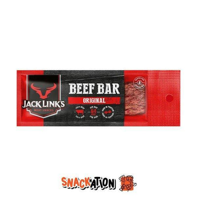 JACK LINK'S Beef Bar Original - Barretta di carne di manzo essiccata 22,5 gr - Snackation