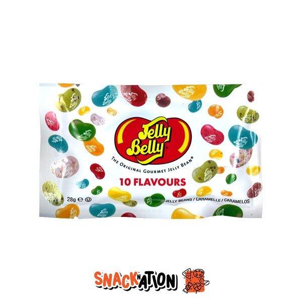 JELLY BELLY 10 Flavour - caramelle 10 Gusti misti 28 gr - Snackation