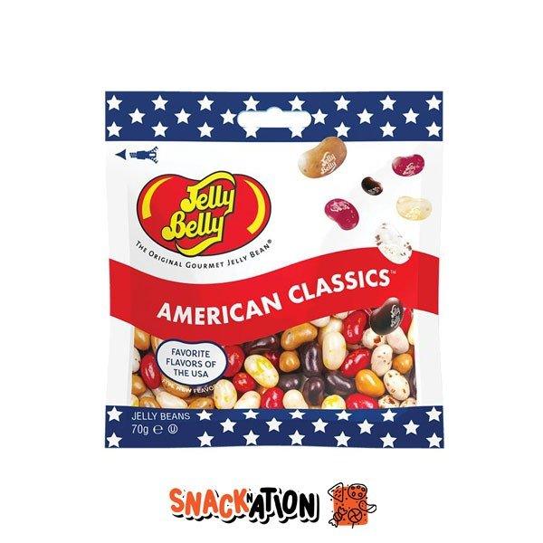 JELLY BELLY American Classics - caramelle al gusto dei 5 iconici snack Americani 70 gr - Snackation