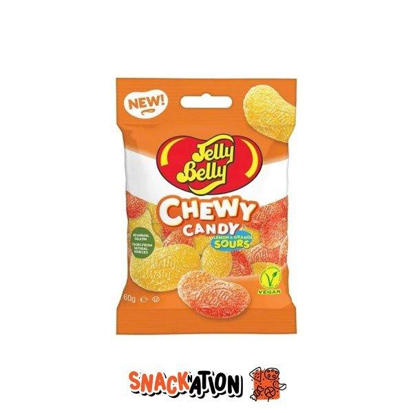 JELLY BELLY Chewy Candy Sour Lemon & Orange - caramelle morbide al gusto di Limone e Arancia 60 gr - Snackation