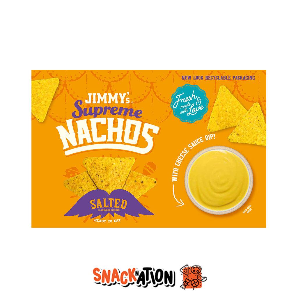 JIMMY'S Nachos To Go Salted Cheese Sauce Dip - Nachos Salati con salsa al formaggio 200 gr - Snackation