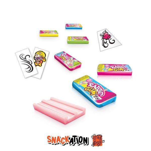 JOHNY BEE Bubble Gum Rabbit - Bubble Gum + Tattoo 5 gr - Snackation