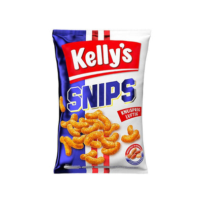 KELLY'S Snips - Patatine di mais soffiate gusto Arachidi 85 gr - Snackation