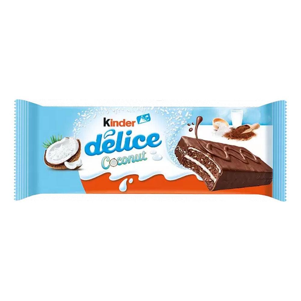 Kinder Delice Coconut - merendina al cioccolato e cocco da 37g - Snackation