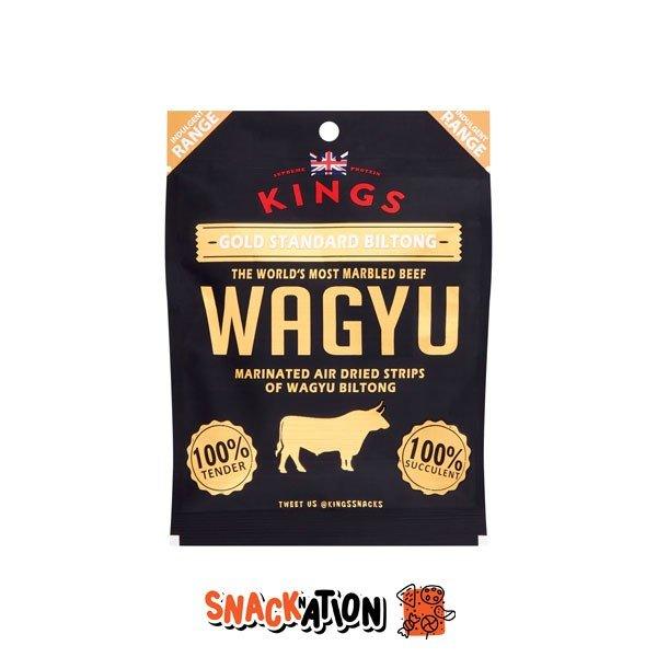 KINGS Wagyu Gold Standard Biltong - carne di manzo Wagyu essiccata 25 gr - Snackation
