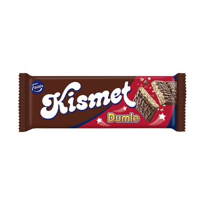 KISMET Dumle – Barretta di wafer ripiena di cioccolato e caramello 55 g