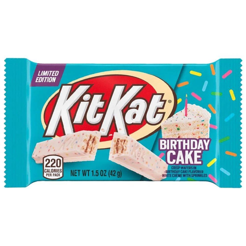 KITKAT Mini Birthday Cake- Barrette di cioccolato al gusto torta di compleanno 43 gr - Snackation