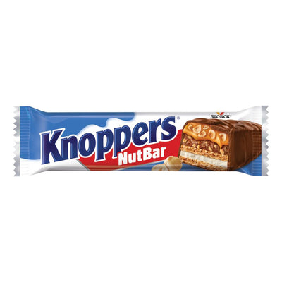 KNOPPERS NutBar - Wafer con crema di latte, nocciole e cioccolato 40 gr - Snackation