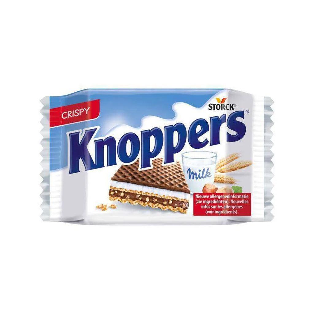 KNOPPERS - Wafer con crema di latte, nocciole e cioccolato 25 gr - Snackation