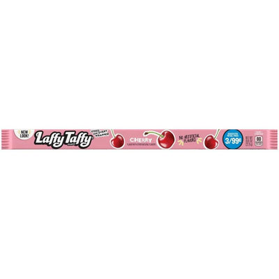 LAFFY TAFFY Rope Cherry - Caramelle al gusto Ciliegia 22.9 gr - Snackation