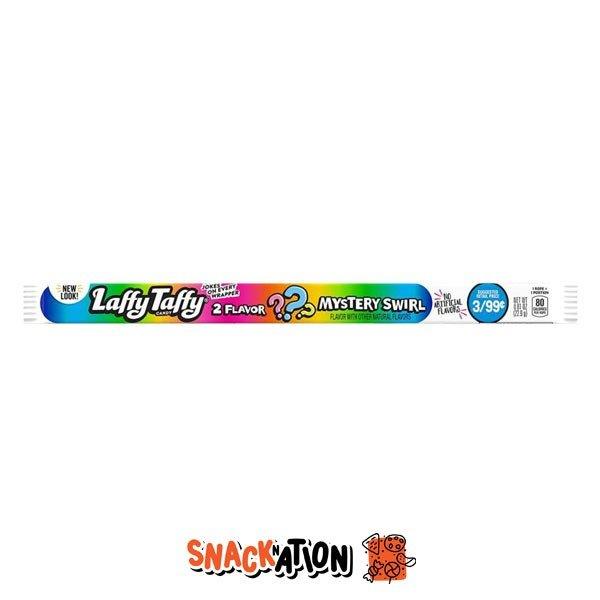 LAFFY TAFFY Rope Mistery Swirl - Caramelle dal gusto misterioso 22,9 gr - Snackation