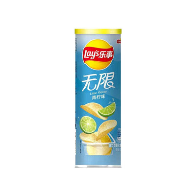 LAY'S Stax Lime Flavor Japan - Patatine gusto di Lime 90 gr - Snackation