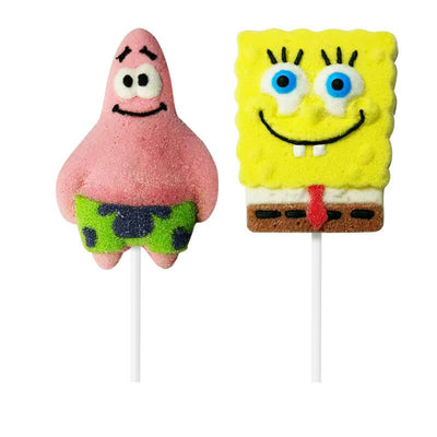 LECCA LECCA MARSHMALLOW SPONGEBOB GUSTO FRAGOLA 45 G - Snackation