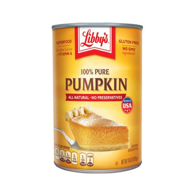 LIBBY'S Pumpkin - Ripieno di zucca per torte o preparati 425 g - Snackation