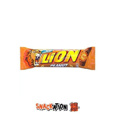 LION Peanut - Barretta Lion al caramello e arachidi 40 gr - Snackation