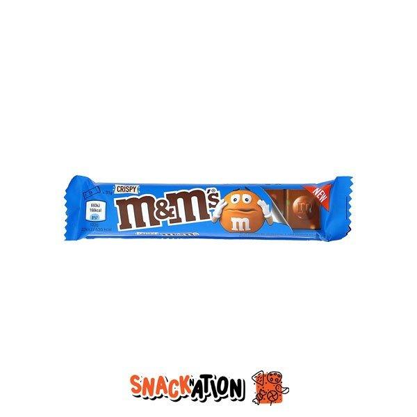 M&M's Crispy - Tavoletta di cioccolato al latte con m&m's e cereali 34 gr - Snackation