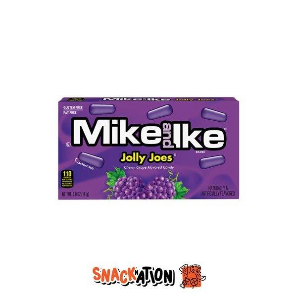 MIKE AND IKE Jolly Joes Chewy Grape - Caramelle al gusto d'uva 141 gr - Snackation