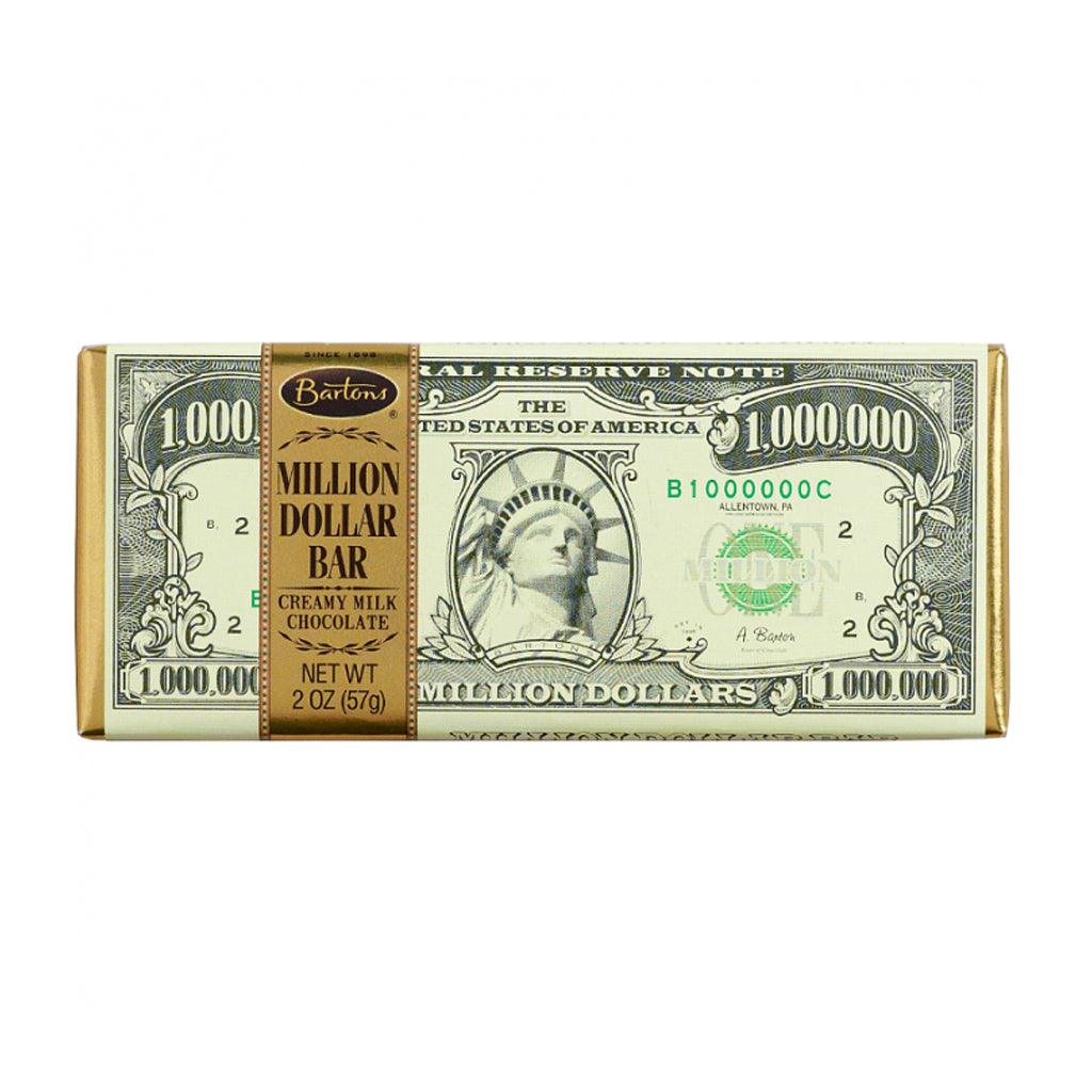 Million Dollar Milk Chocolate Bar - Tavoletta di cioccolato al latte 57 gr - Snackation