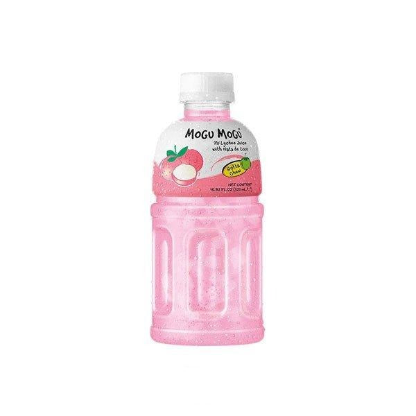 MOGU MOGU Lychee Juice - Bevanda al gusto di succo di litchi e nata de coco 320 ml - Snackation