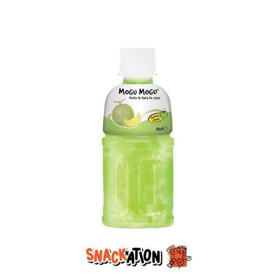 MOGU MOGU Melon Juice - Bevanda al gusto di succo di melone e nata de coco 320 ml - Snackation