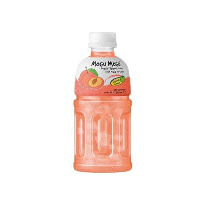 MOGU MOGU Peach - Bevanda al gusto di pesca e nata de coco 320 ml - Snackation