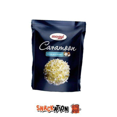 MOGYI Caramoon Popcorn Coconut - Popcorn dolce al gusto caramello e cocco 70 gr - Snackation