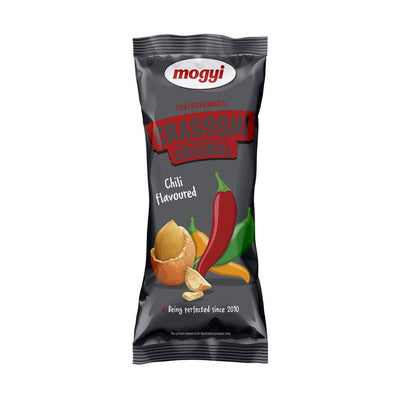 MOGYI Crasssh! Original Chili - Arachidi con copertura croccante al gusto piccante 60 gr - Snackation