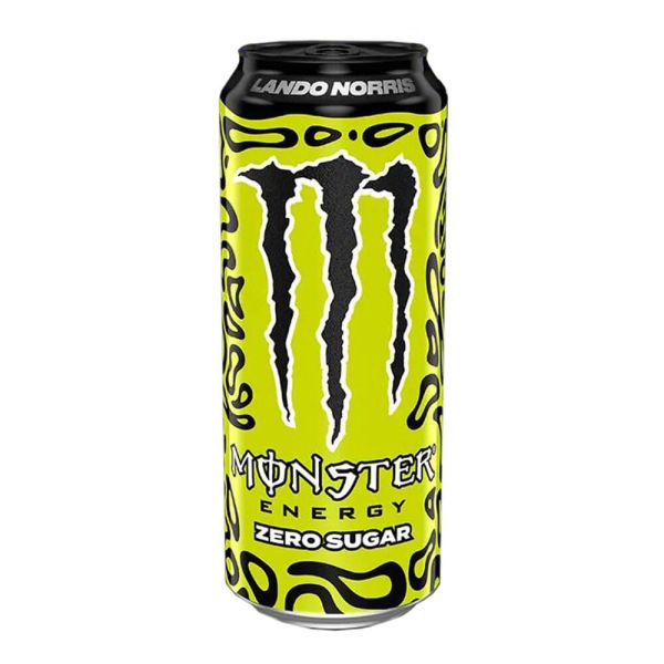Monster Energy Zero Sugar Lando Norris 500 ml – Potenza & Stile da Pista -Con un gusto rinfrescante di melone e yuzu