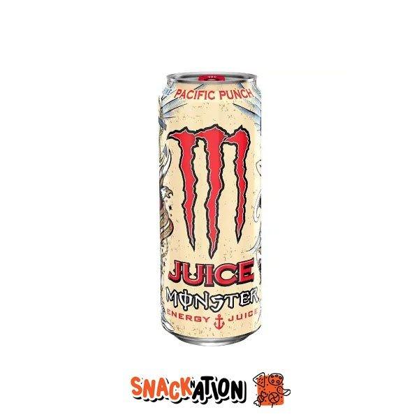 MONSTER ENERGY Pacific Punch - Bevanda Energetica al gusto punch di frutta 500 ml - Snackation