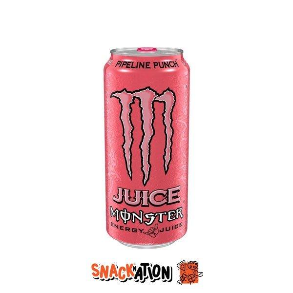 MONSTER ENERGY Pipeline Punch - Bevanda Energetica al gusto di guava, arancia e frutto della passione 500 ml - Snackation